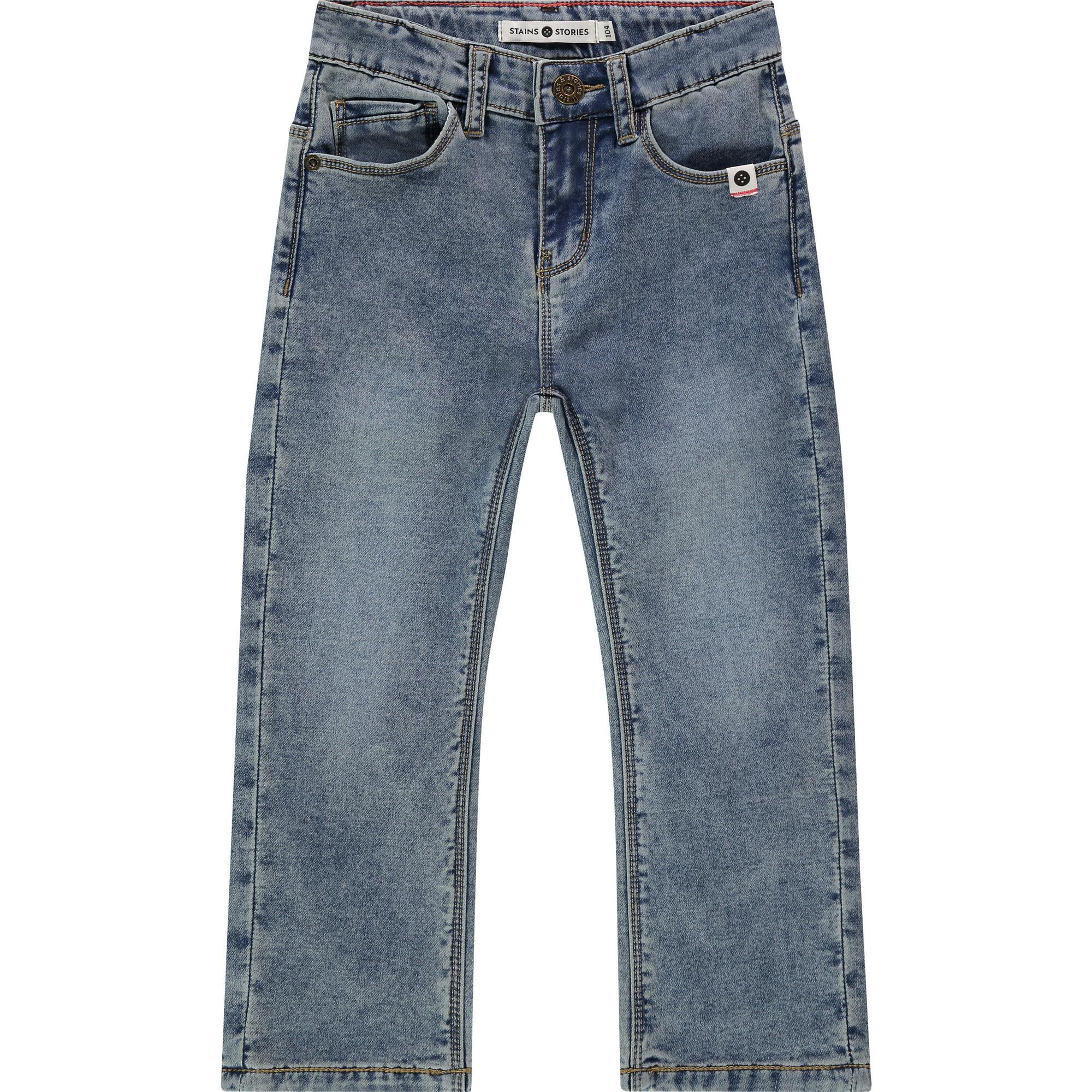 Wide Leg Soft Denim Pants