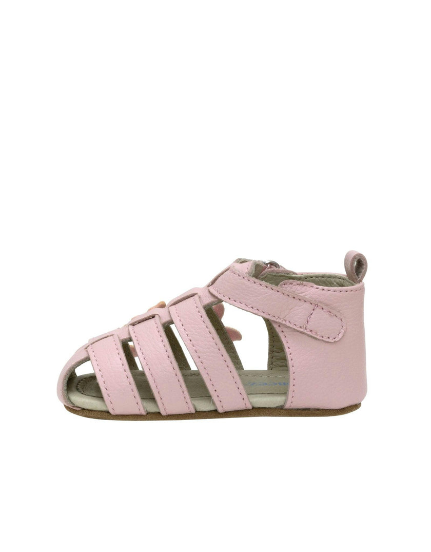 Mariposa Lt Pink Leather Sandal