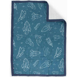 Cotton Muslin Toddler Bedding 3 Piece Set - Blast Off