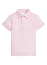 Short Sleeve Polo - Light Pink