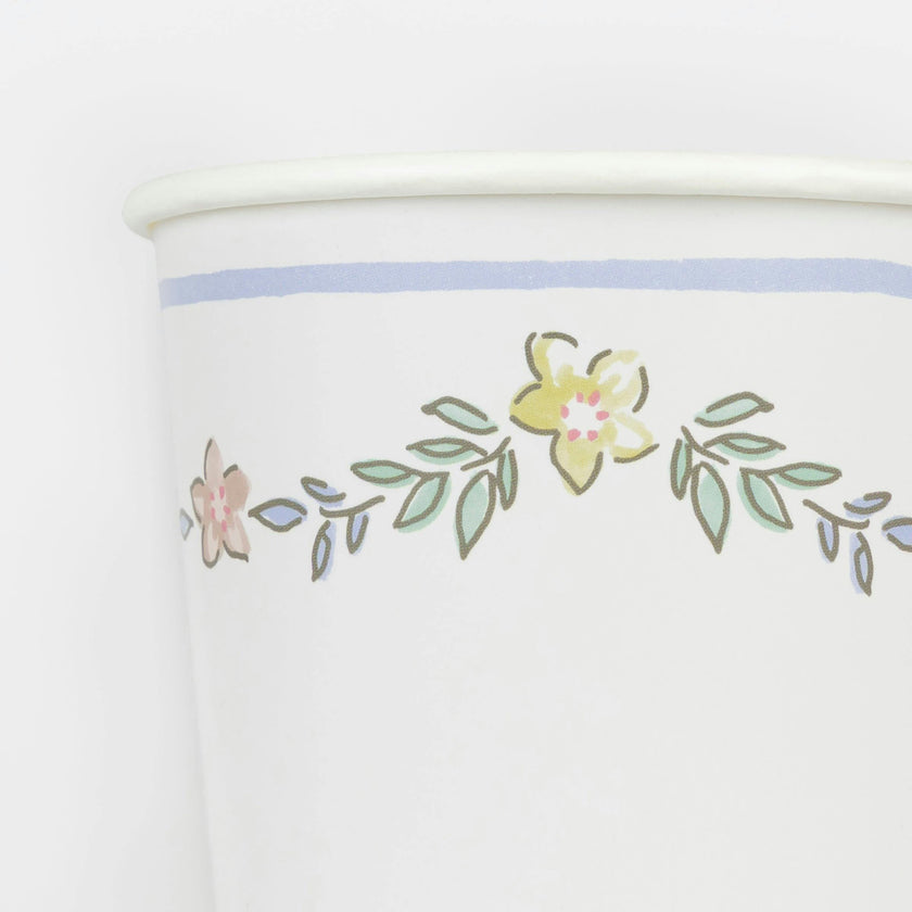 Chintz Border Cups