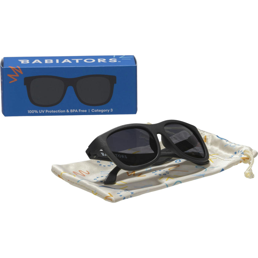 Jet Black Navigator I Smoke Lenses
