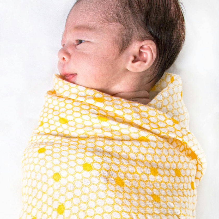 Organic Muslin Swaddle Gift Set