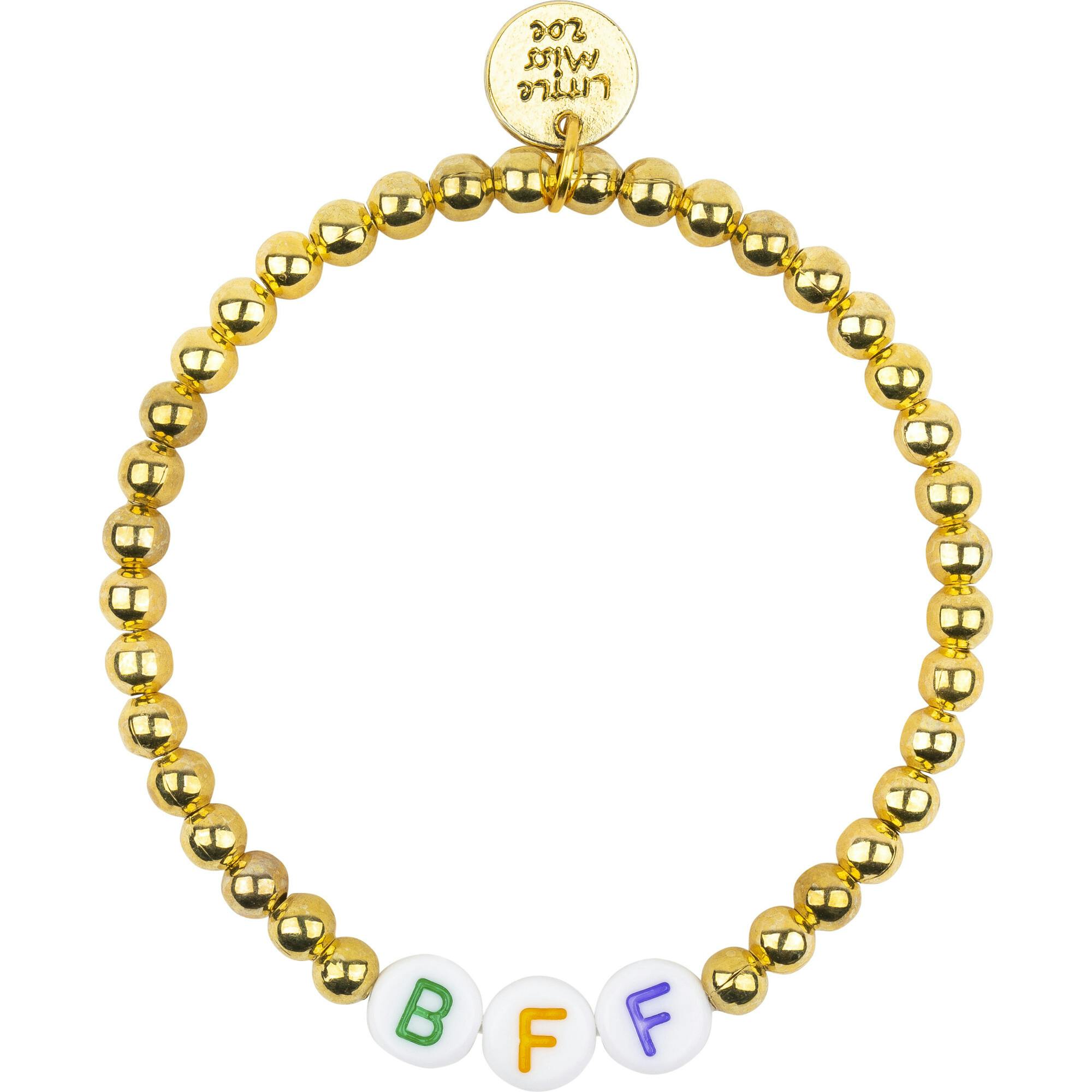 Dainty Bracelet With BFF Accent Charm