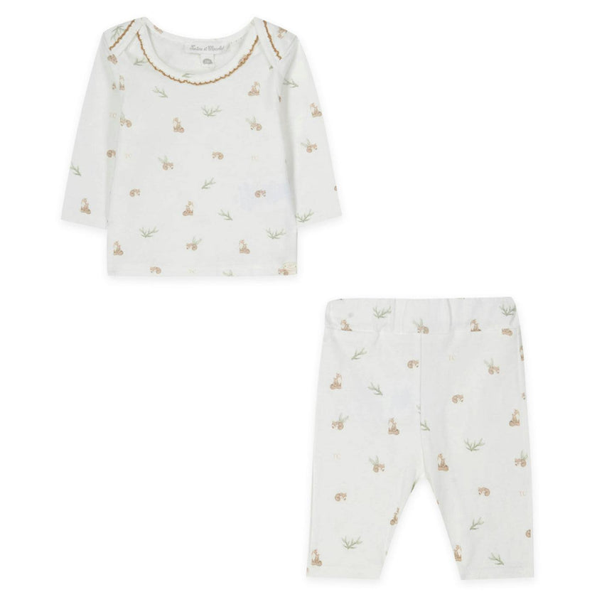 TARTINE ET CHOCOLAT Squirrel Friends Pajama Set