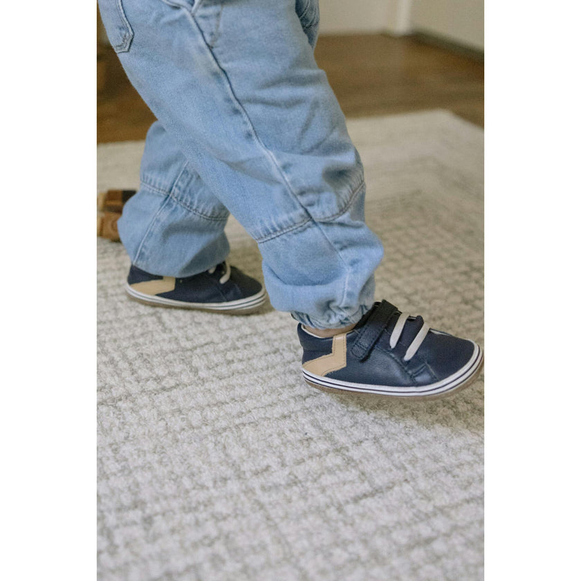 Adam Crib Shoes, Navy