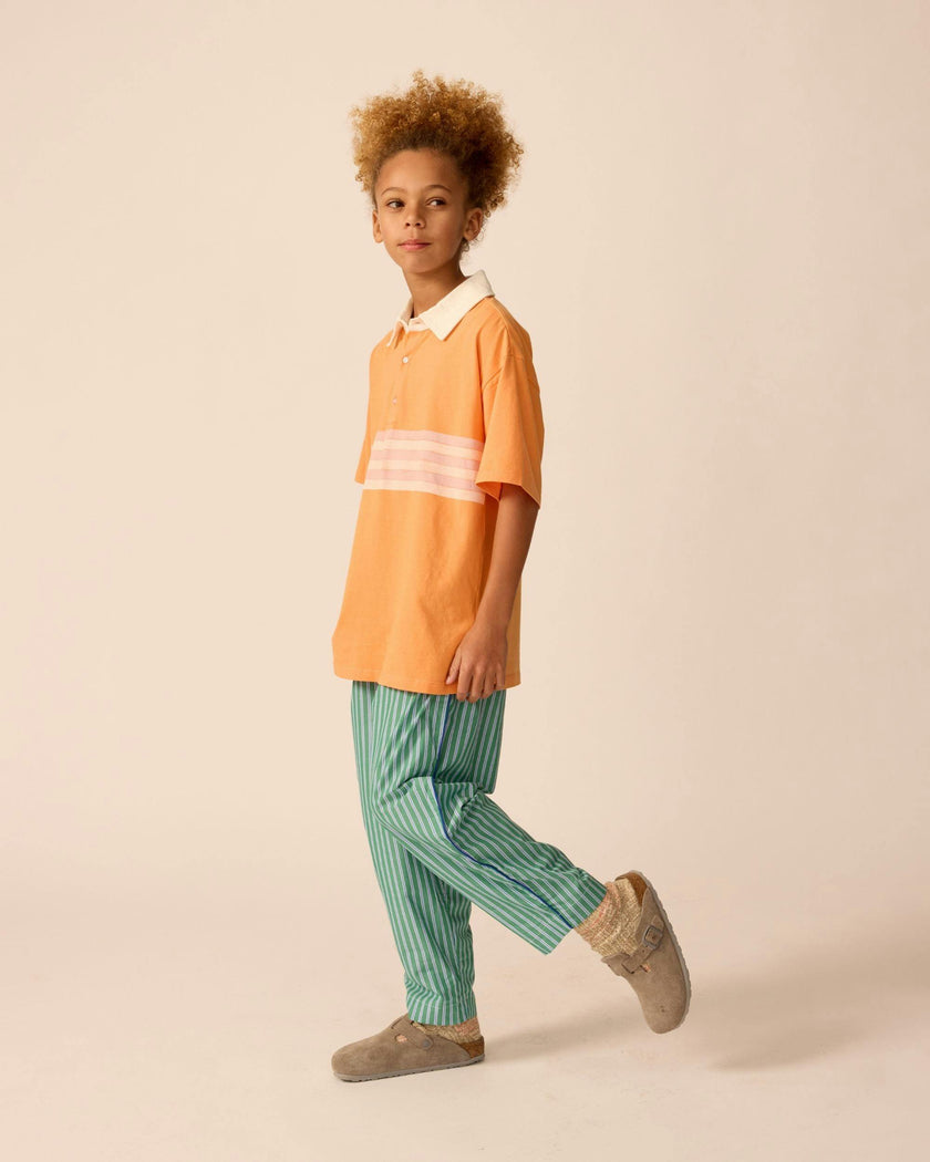 Friday Pant in Cucumber Stripe