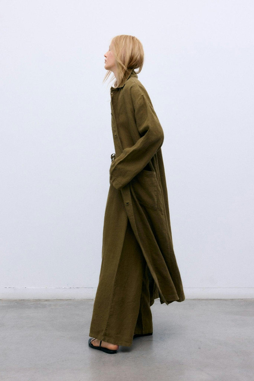 Melissa Woman Pant Palazzo Earthy Olive