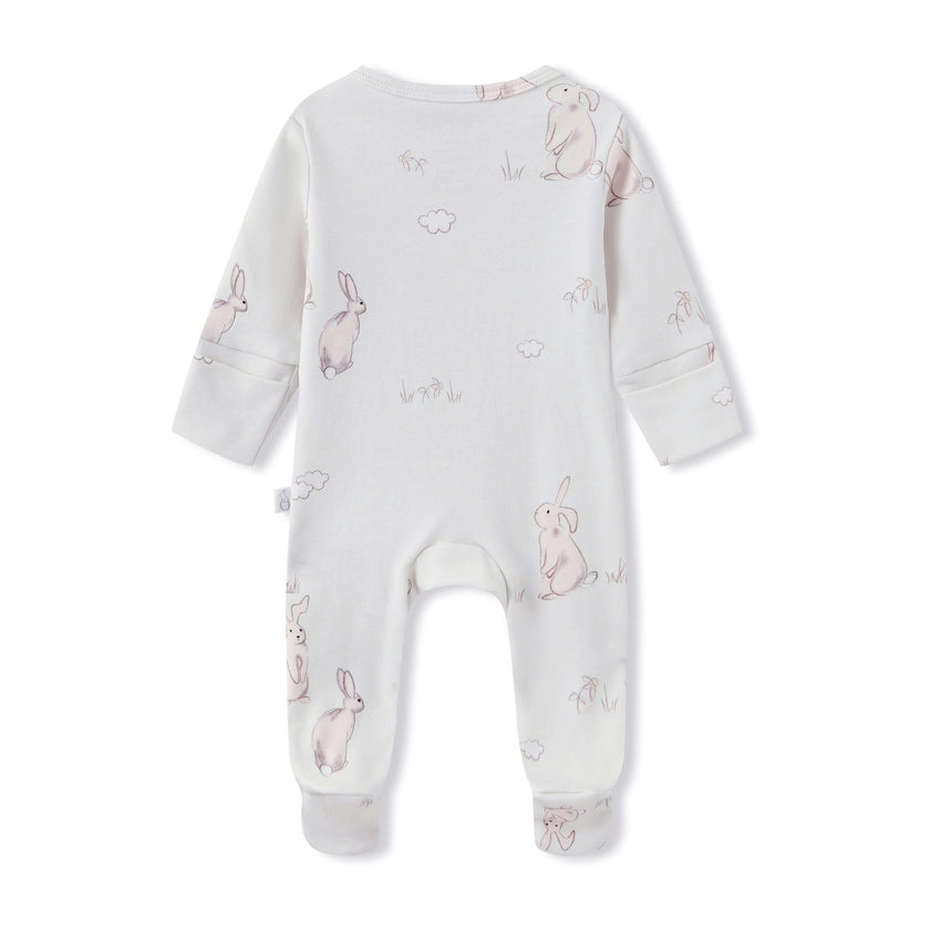 Organic Cotton Magnetic Footie Pajama - Petits Rêveurs