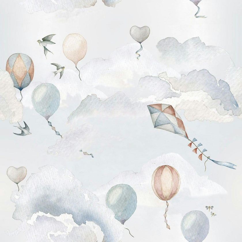 Balloons Fairytale Wallpaper