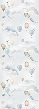 Balloons Fairytale Wallpaper