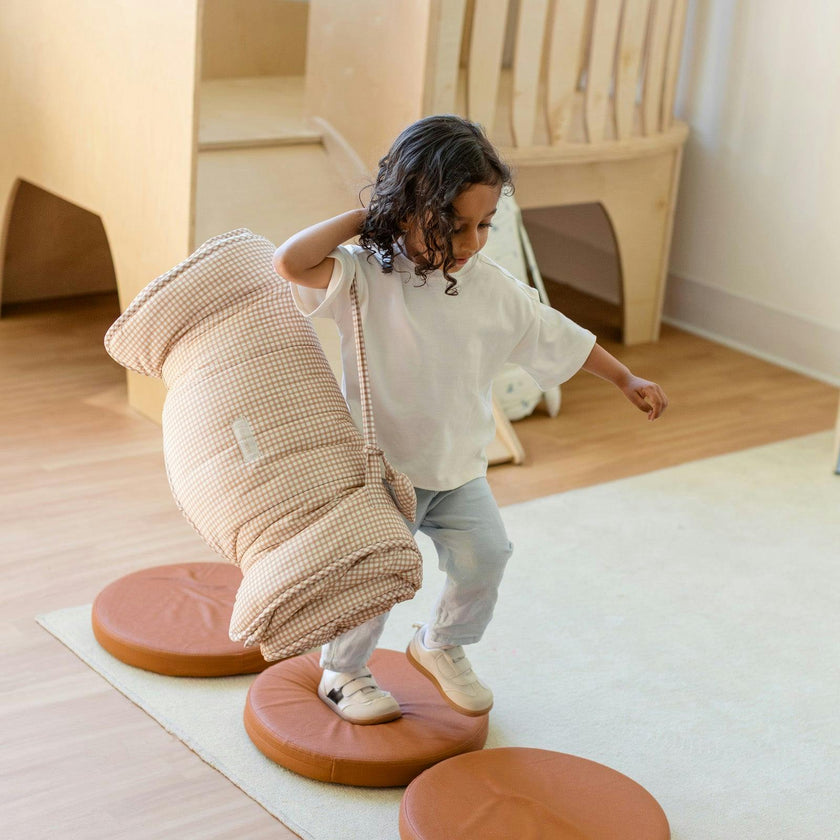 Organic Toddler Nap Roll-N-Rest Mat Set