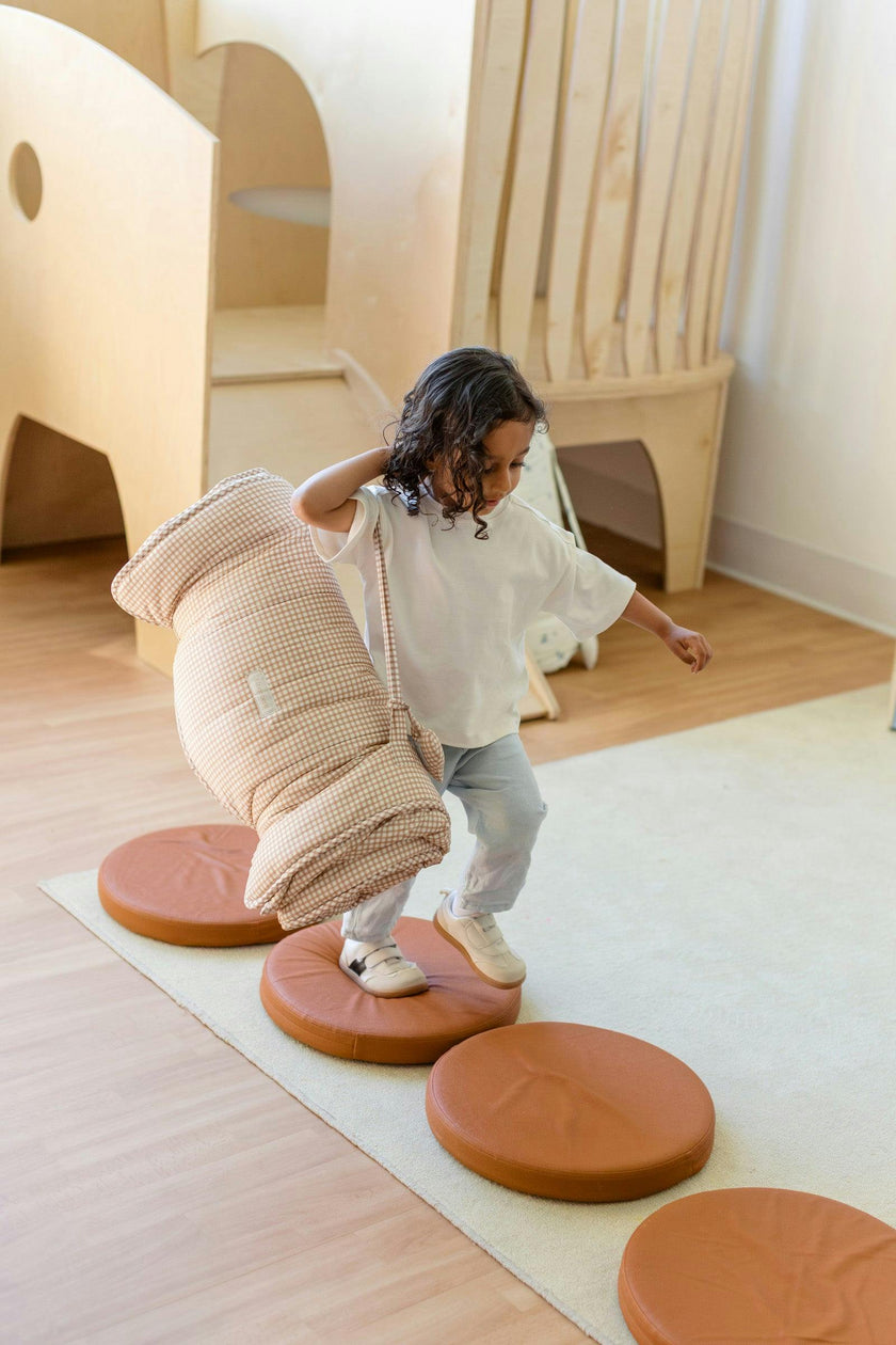 Organic Toddler Nap Roll-N-Rest Mat Set