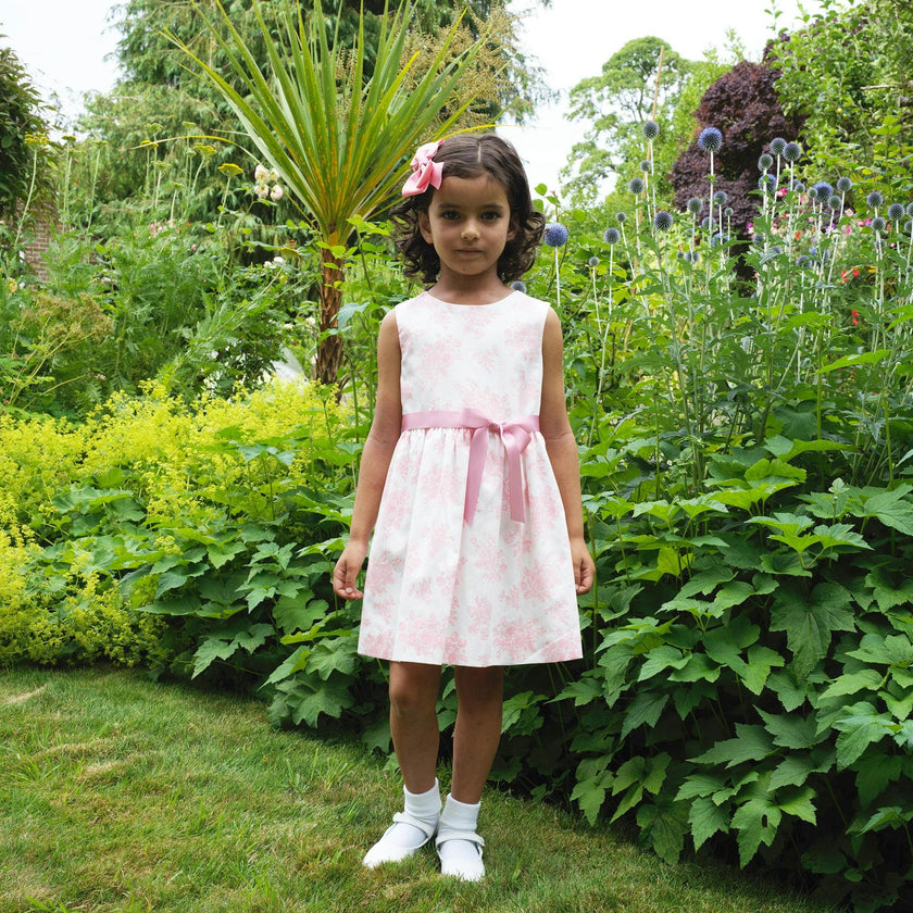 Floral Toile Dress