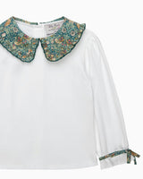 Pie Crust Jersey Top in Strawberry Thief