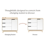 Babyletto Hudson 3-Drawer Changer Dresser with Removable Changing Tray