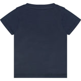 Guitar Print Round Neck Short Sleeve T-Shirt