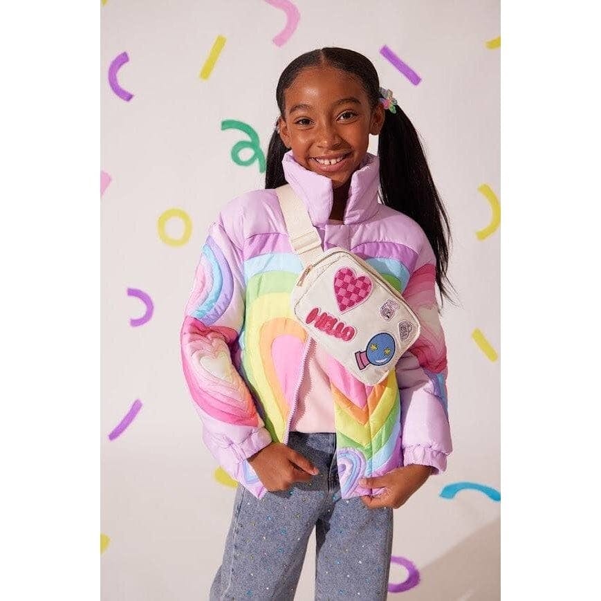 Rainbow Heart Puffer