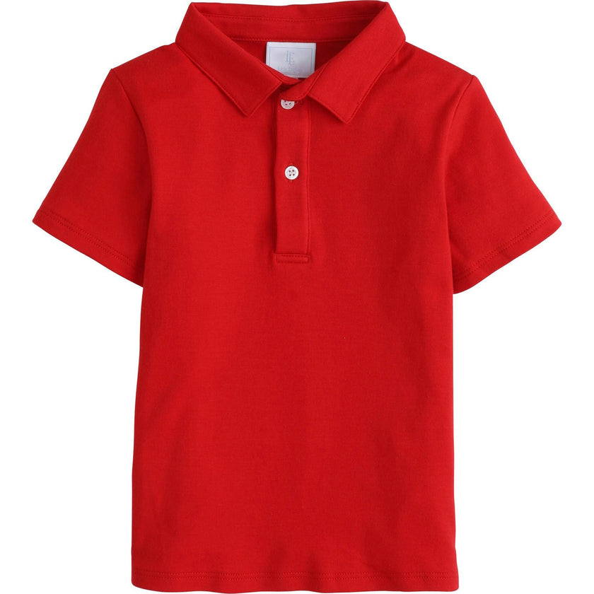 Short Sleeve Polo - Red