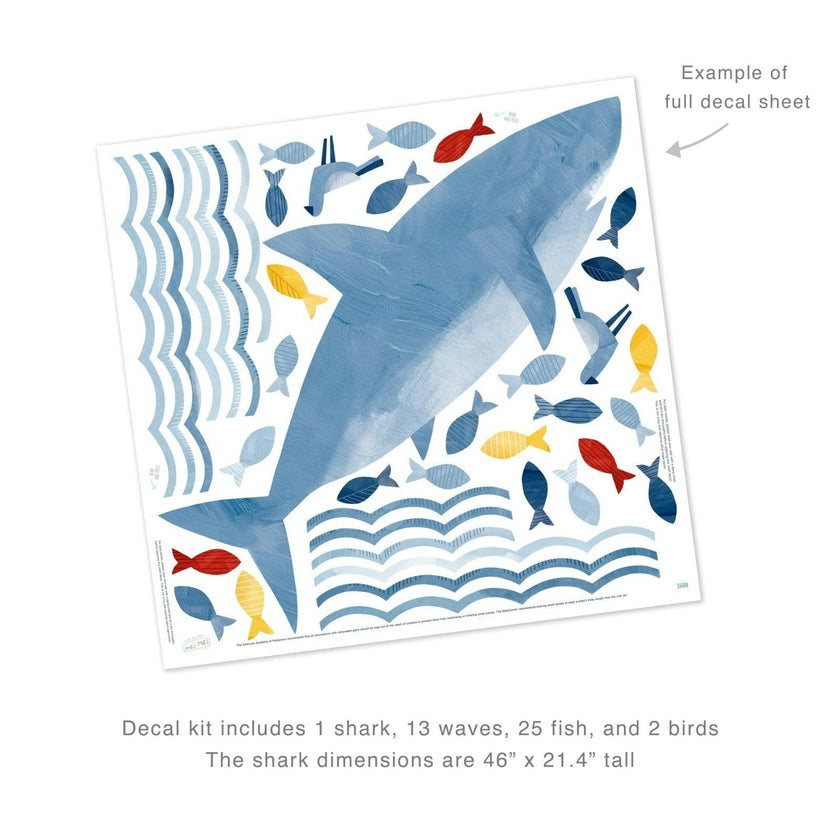Shark Kit • Peel-and-Stick Wall Decals