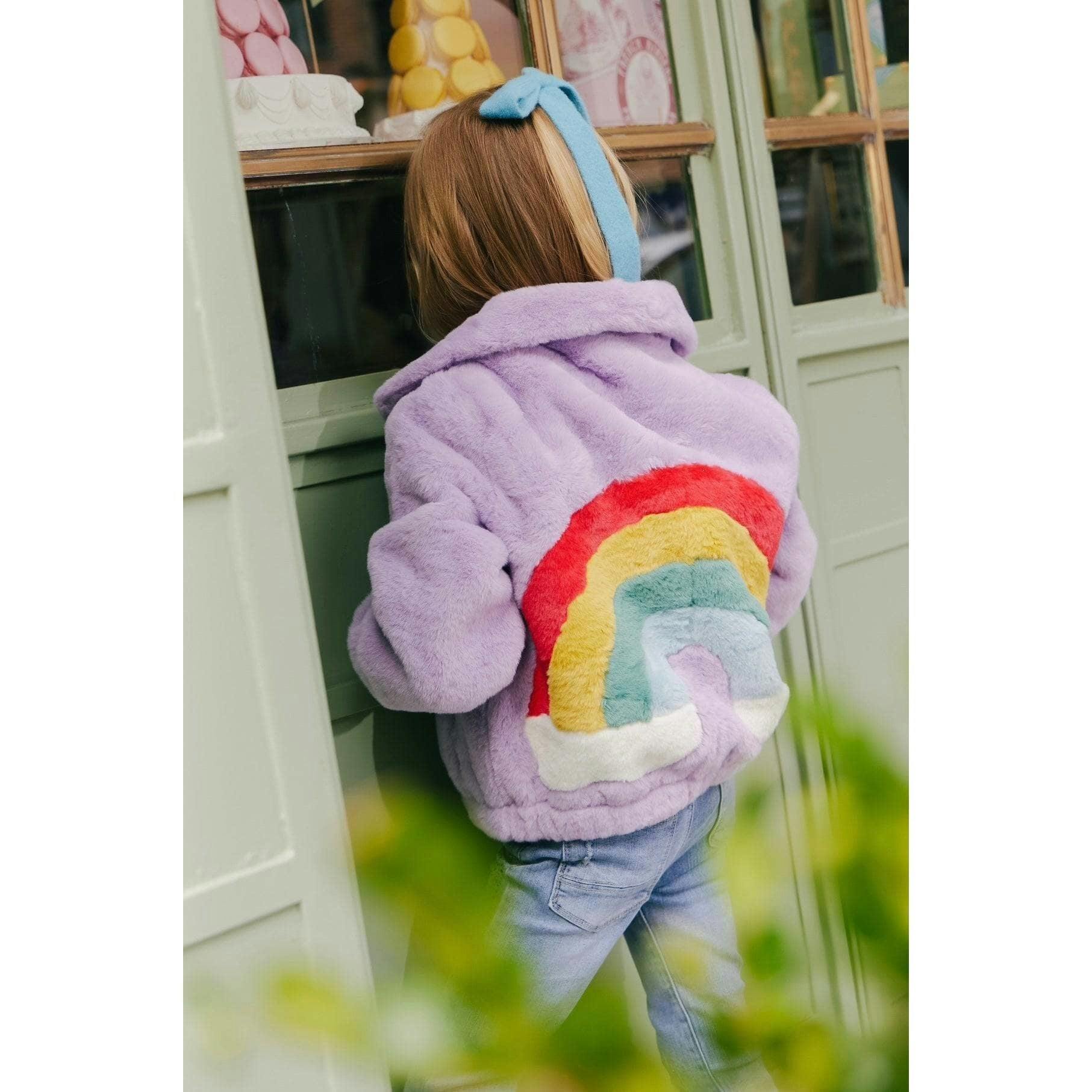 Lavender Sky Faux Fur