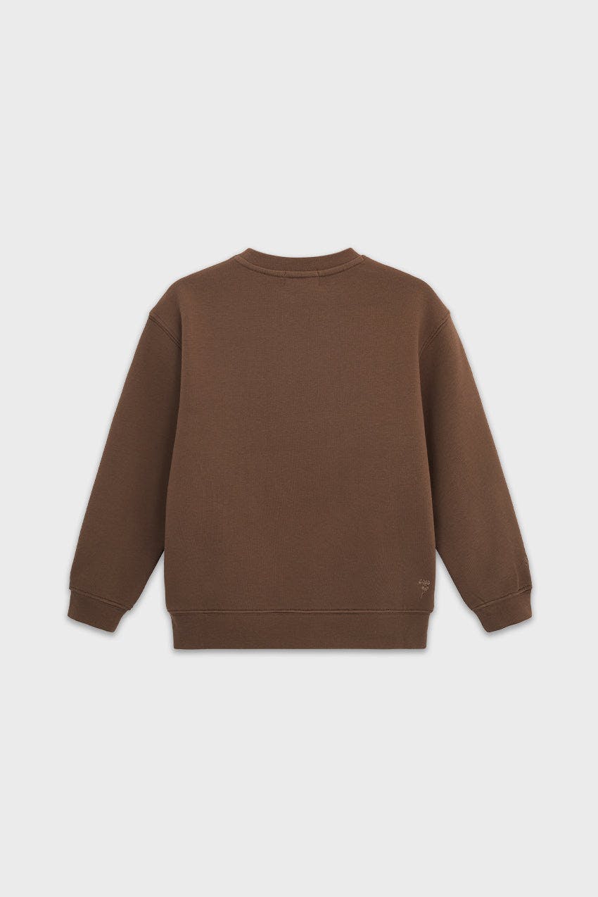 Relaxed Organic Cotton Fleece Sweatshirt