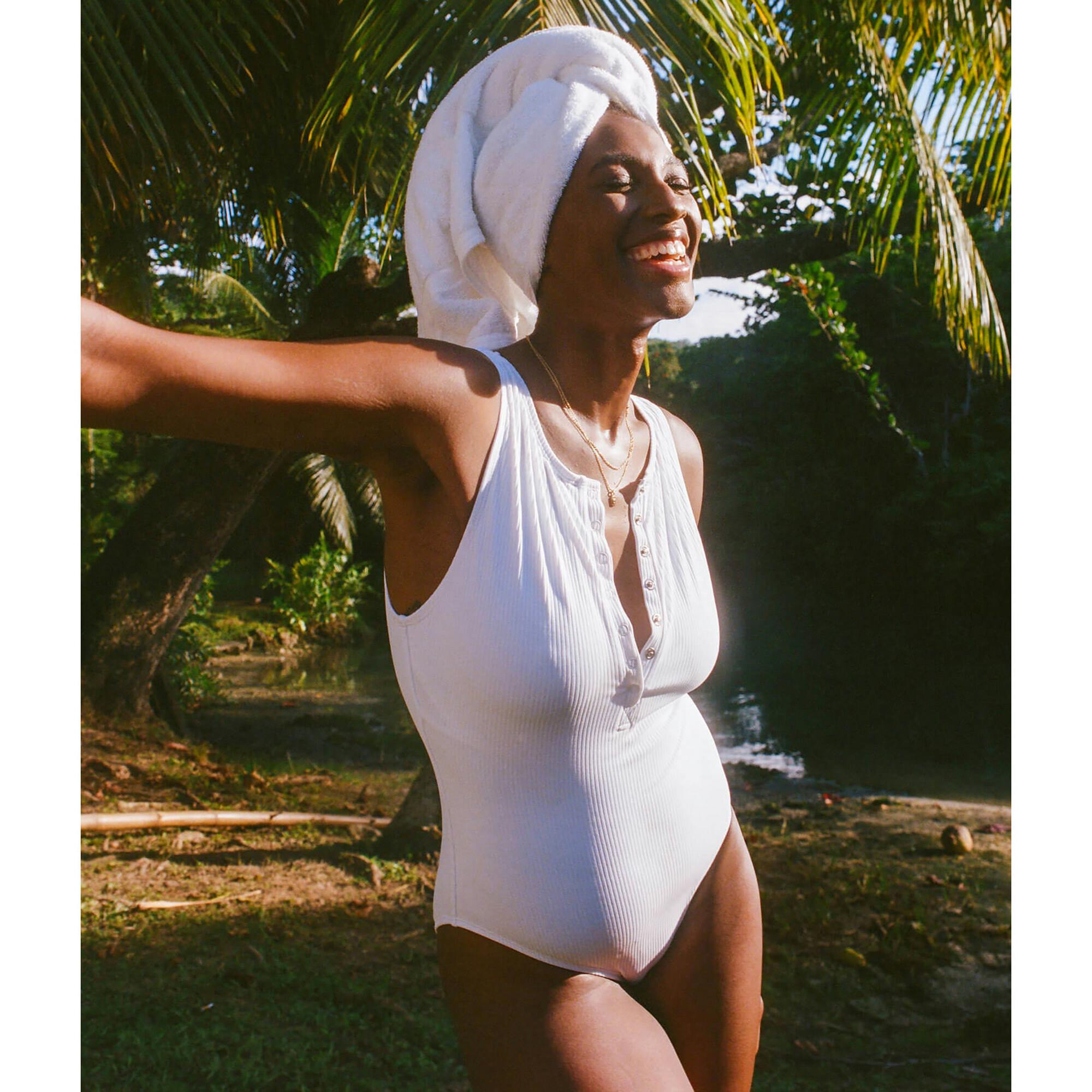 The Malibu One Piece - Eco Nylon - Black - Classic