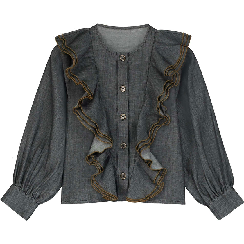 Soft Denim Blouse