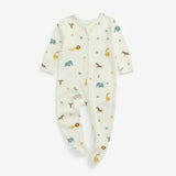 Safari Clever Zip Baby Pajamas