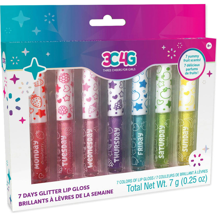 3C4G: 7 Days Glitter Lip Gloss