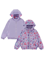Max Reversible Rain Jacket Windbreaker, Diamonds