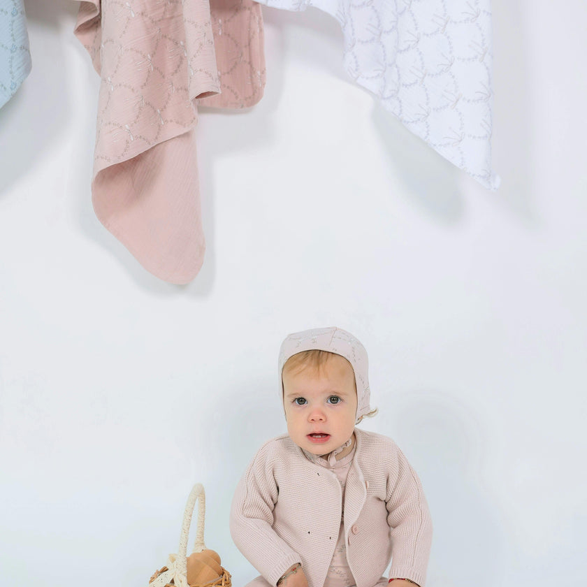 Bow Print Onesie Primrose