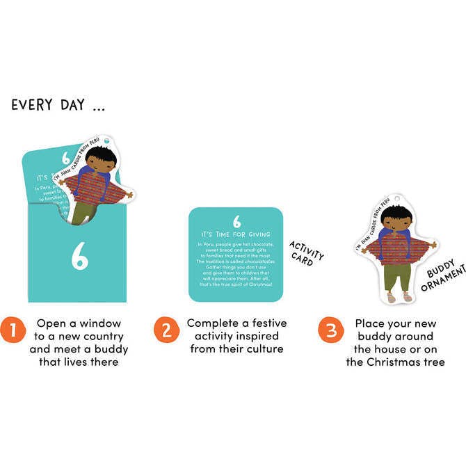 Children's Around The World Advent Calendar
