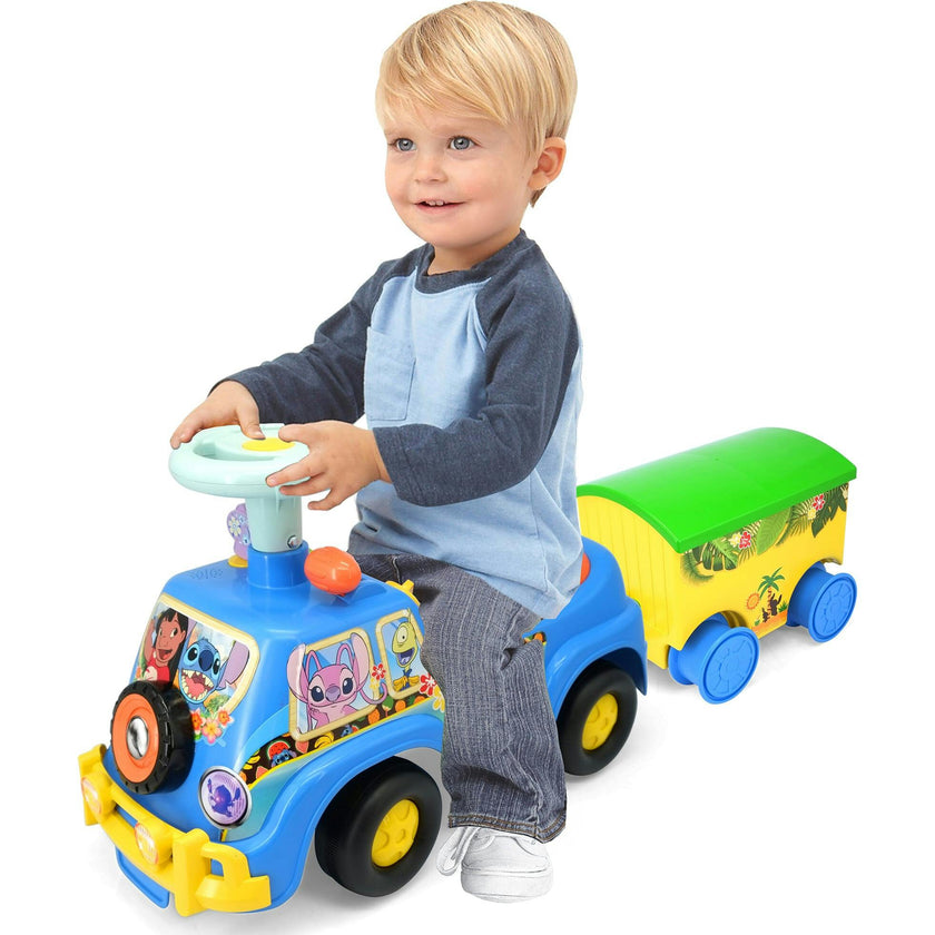 Light 'N' Sounds: Ride-On Camper & Trailer - Stitch