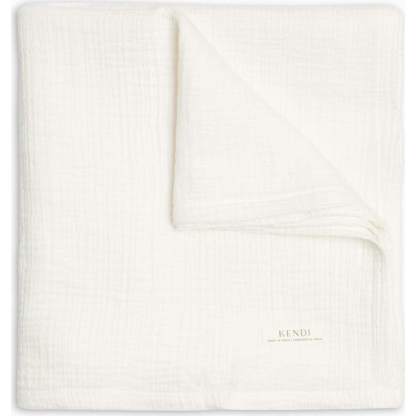 Muslin Swaddle Blanket - Coconut