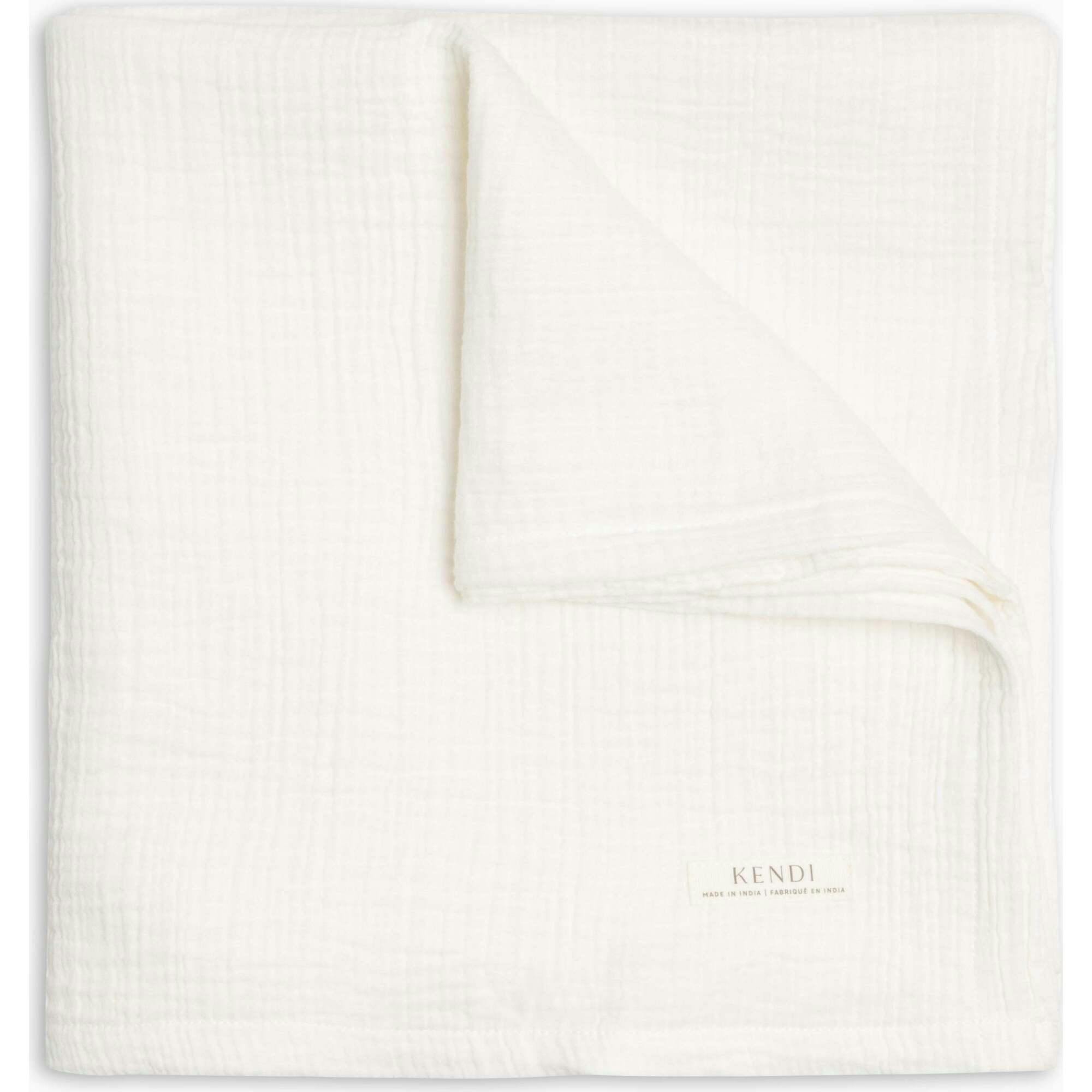 Muslin Swaddle Blanket - Coconut