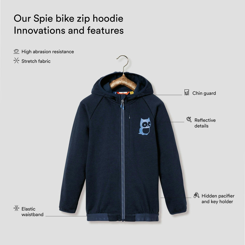 Spie Bike Zip-Up Hoodie