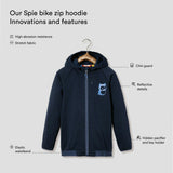 Spie Bike Zip-Up Hoodie