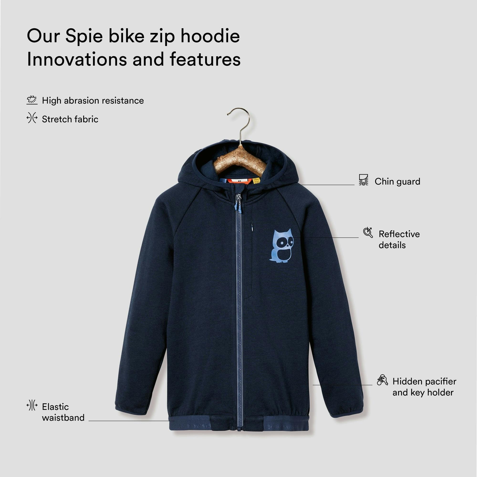 Spie Bike Zip-Up Hoodie