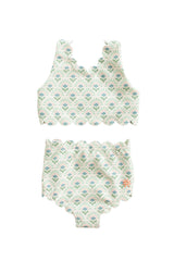 girls camila scallop two piece swimsuit