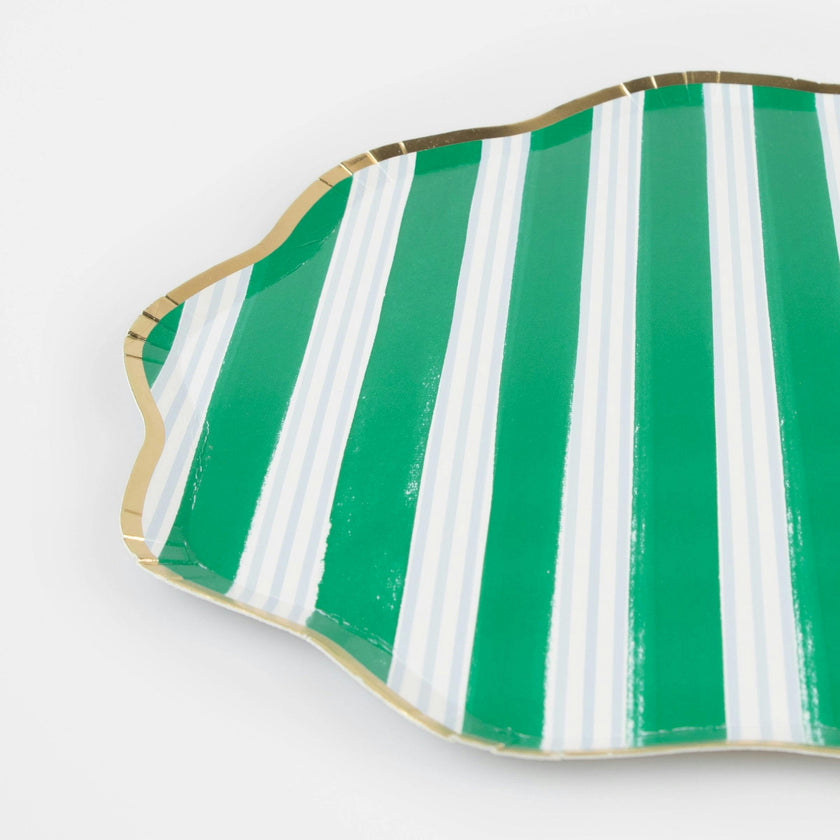 Festive Stripe Side Plates