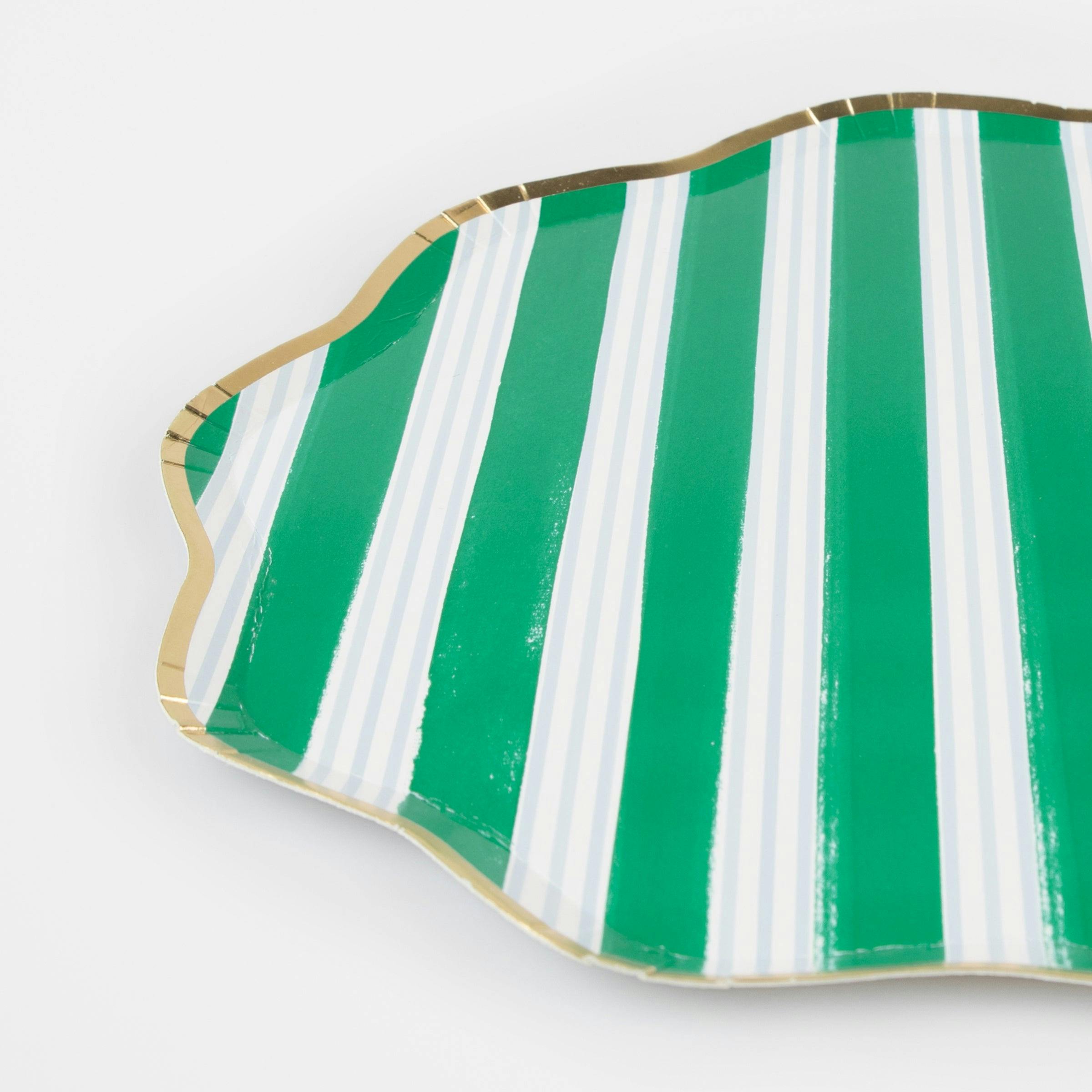 Festive Stripe Side Plates