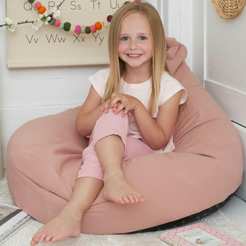 ZICOTO Comfy Bean Bag Chair for Kids - Cozy & Stylish Bean Bag Cover for a Soft Lounger - Durable & Lightweight Bean Bag Chair for Toddlers, Boys & Girls