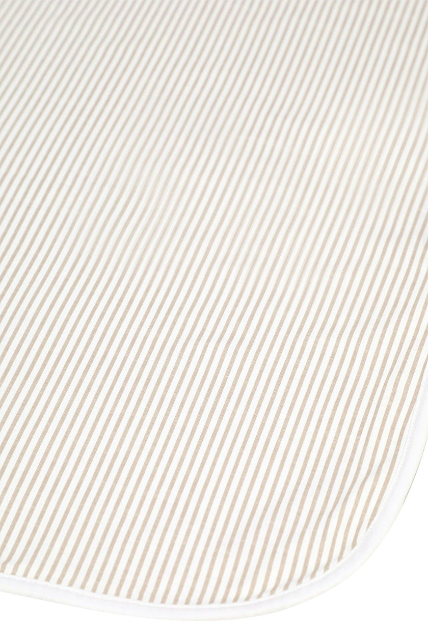 Camel Classic Stripes Receiving Blanket