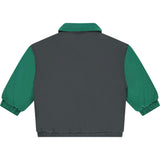Colorblock Nylon Bomber Jacket