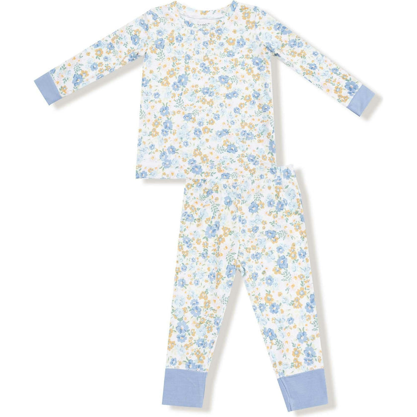 Sweet Rose Calico - Long Sleeve Loungewear Set