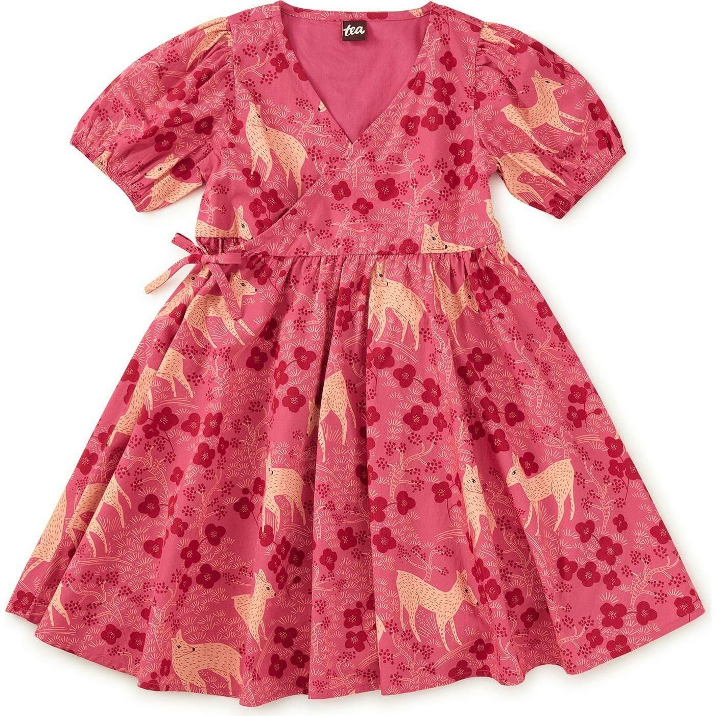 Tie Wrap Neck Dress, Multi