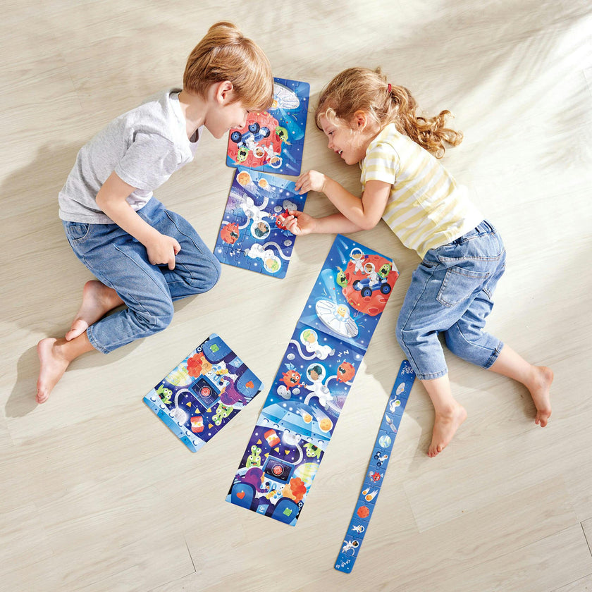 Hape: Space Adventure Puzzle - 3-In-1