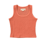 Textured Square Neck Tank