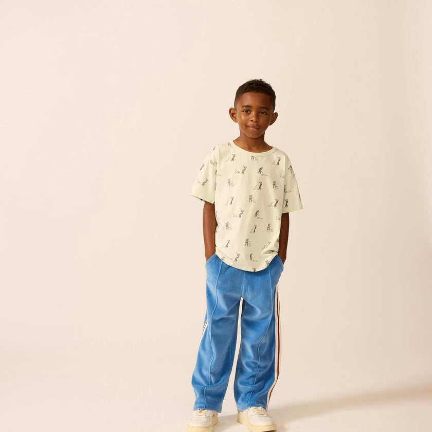 Organic Weekend Tee in Sage Duet